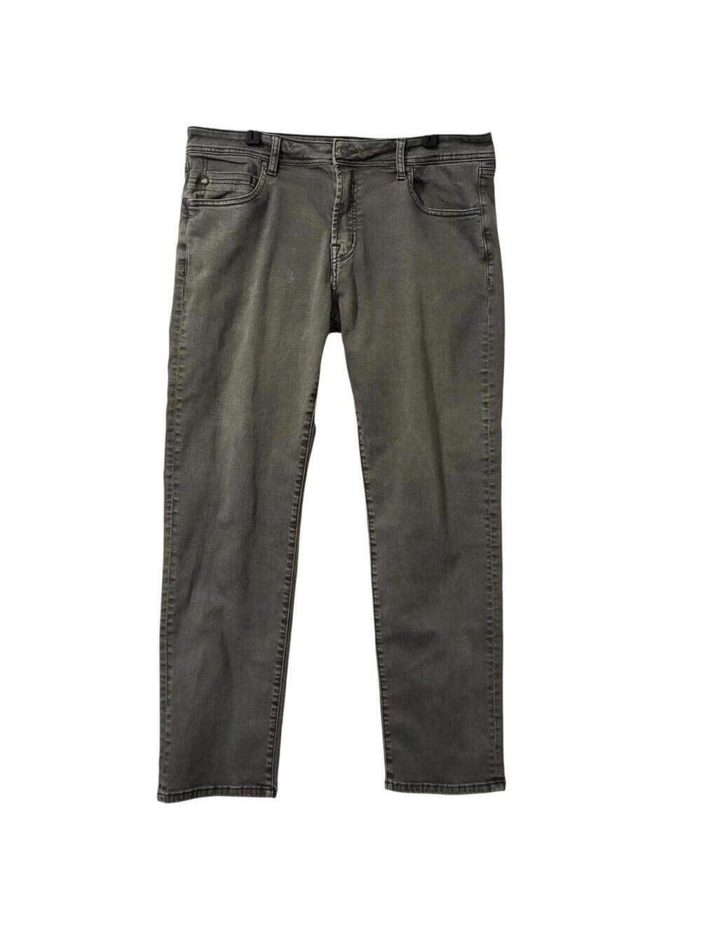 Liverpool Los Angeles Relaxed Straight Leg Jeans Mens Size 36x31 Grey Twill